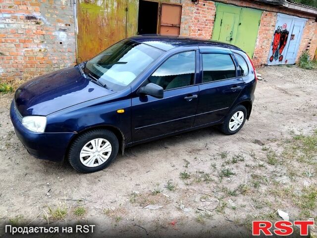 Синий ВАЗ Kalina, объемом двигателя 1.6 л и пробегом 206 тыс. км за 1650 $, фото 2 на Automoto.ua