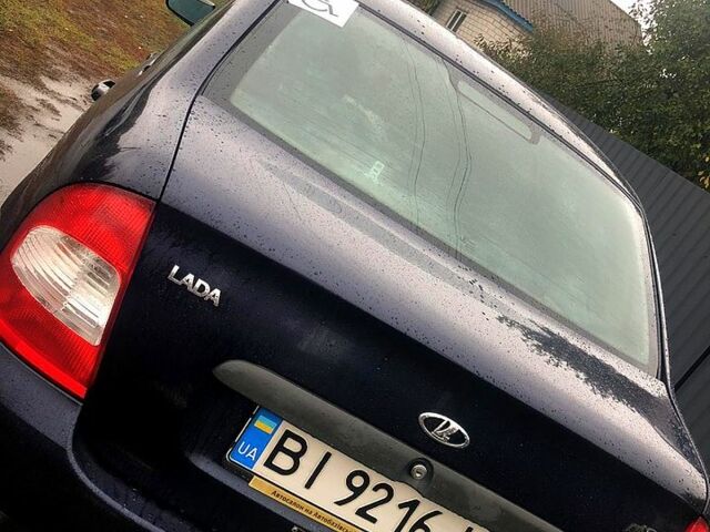 Синий ВАЗ Kalina, объемом двигателя 1.6 л и пробегом 140 тыс. км за 3100 $, фото 1 на Automoto.ua