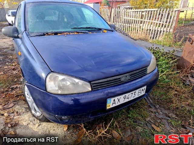 Синий ВАЗ Kalina, объемом двигателя 1.6 л и пробегом 200 тыс. км за 1300 $, фото 3 на Automoto.ua