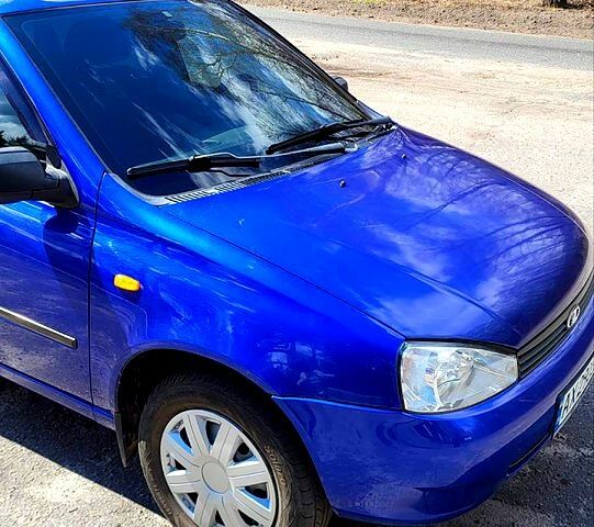 Синий ВАЗ Kalina, объемом двигателя 1.4 л и пробегом 90 тыс. км за 3000 $, фото 1 на Automoto.ua