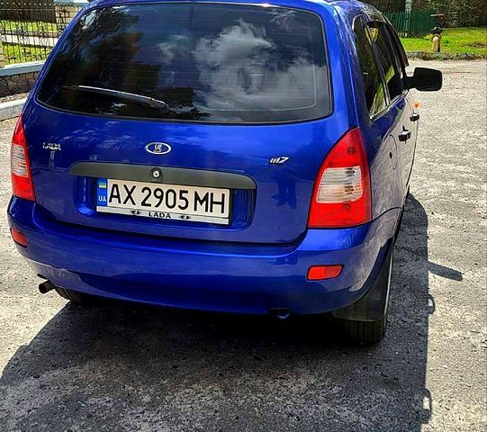 Синий ВАЗ Kalina, объемом двигателя 1.4 л и пробегом 90 тыс. км за 3000 $, фото 4 на Automoto.ua