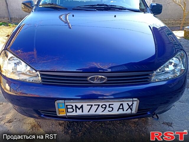Синий ВАЗ Kalina, объемом двигателя 16 л и пробегом 179 тыс. км за 5750 $, фото 2 на Automoto.ua