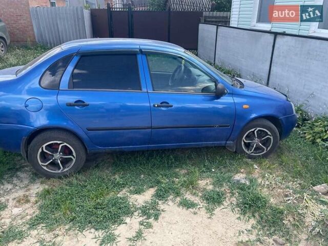 Синий ВАЗ Калина, объемом двигателя 1.6 л и пробегом 218 тыс. км за 2000 $, фото 4 на Automoto.ua