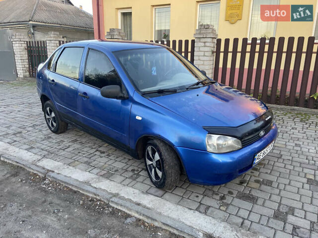 Синий ВАЗ Калина, объемом двигателя 1.6 л и пробегом 555 тыс. км за 1375 $, фото 2 на Automoto.ua