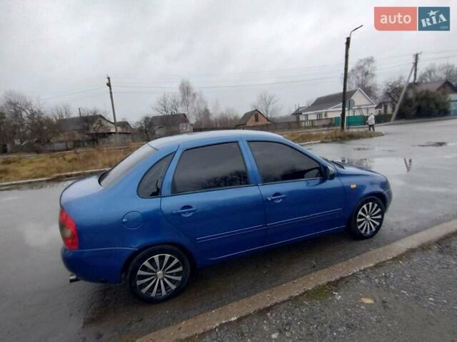 Синий ВАЗ Калина, объемом двигателя 1.6 л и пробегом 214 тыс. км за 1450 $, фото 13 на Automoto.ua