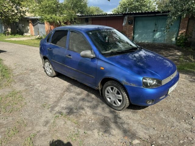 Синий ВАЗ Калина, объемом двигателя 1.6 л и пробегом 197 тыс. км за 1700 $, фото 1 на Automoto.ua