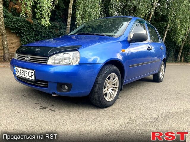 Синий ВАЗ Kalina, объемом двигателя 1.6 л и пробегом 149 тыс. км за 1850 $, фото 8 на Automoto.ua