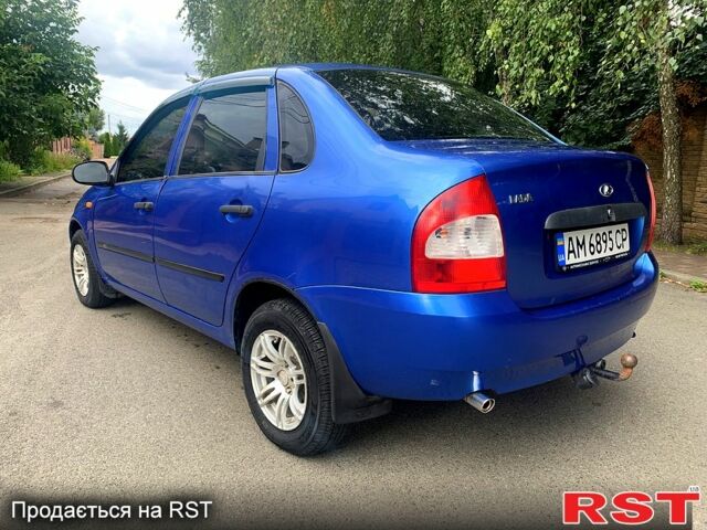 Синий ВАЗ Kalina, объемом двигателя 1.6 л и пробегом 149 тыс. км за 1850 $, фото 3 на Automoto.ua