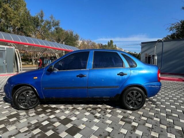 Синий ВАЗ Калина, объемом двигателя 1.6 л и пробегом 250 тыс. км за 1300 $, фото 5 на Automoto.ua