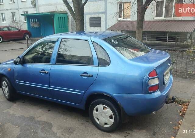 Синий ВАЗ Калина, объемом двигателя 1.6 л и пробегом 160 тыс. км за 1900 $, фото 3 на Automoto.ua