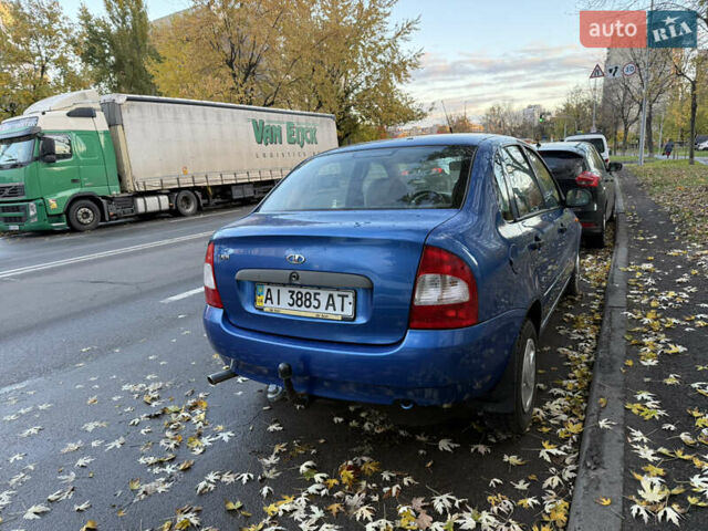 Синий ВАЗ Калина, объемом двигателя 1.6 л и пробегом 58 тыс. км за 2600 $, фото 4 на Automoto.ua