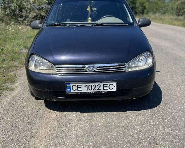 Синий ВАЗ Калина, объемом двигателя 1.6 л и пробегом 250 тыс. км за 1700 $, фото 4 на Automoto.ua