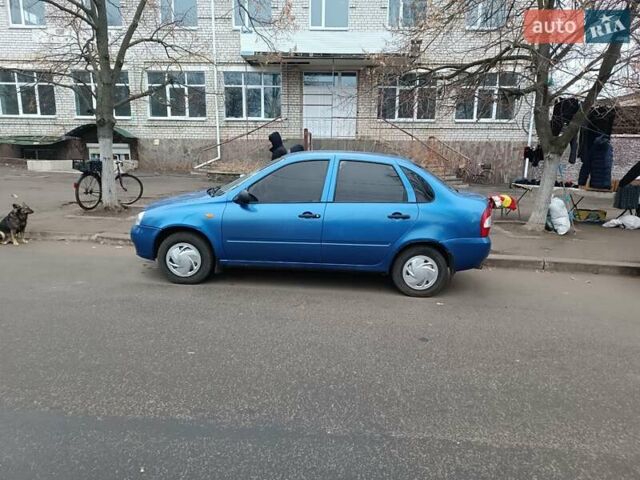 Синий ВАЗ Калина, объемом двигателя 1.6 л и пробегом 146 тыс. км за 2500 $, фото 1 на Automoto.ua