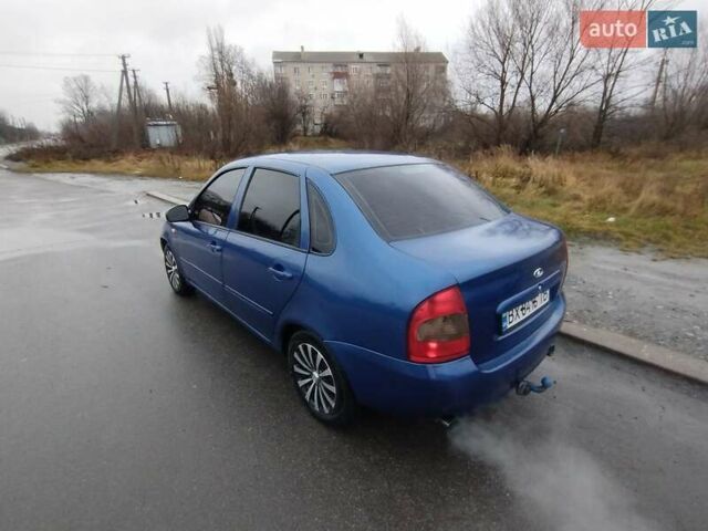 Синий ВАЗ Калина, объемом двигателя 1.6 л и пробегом 214 тыс. км за 1450 $, фото 6 на Automoto.ua