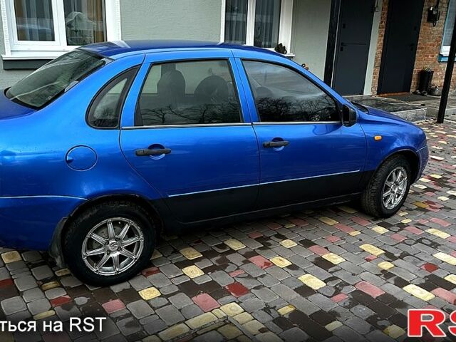 Синий ВАЗ Kalina, объемом двигателя 1.6 л и пробегом 253 тыс. км за 1299 $, фото 6 на Automoto.ua