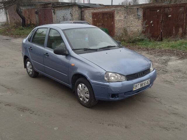 Синий ВАЗ Калина, объемом двигателя 1.6 л и пробегом 172 тыс. км за 1001 $, фото 1 на Automoto.ua