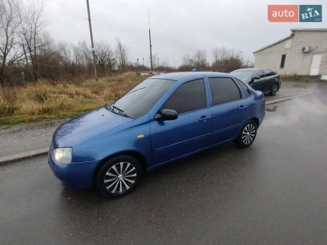 Синий ВАЗ Калина, объемом двигателя 1.6 л и пробегом 214 тыс. км за 1450 $, фото 5 на Automoto.ua