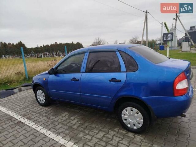 Синий ВАЗ Калина, объемом двигателя 1.6 л и пробегом 153 тыс. км за 1600 $, фото 4 на Automoto.ua