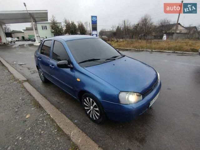 Синий ВАЗ Калина, объемом двигателя 1.6 л и пробегом 214 тыс. км за 1450 $, фото 3 на Automoto.ua