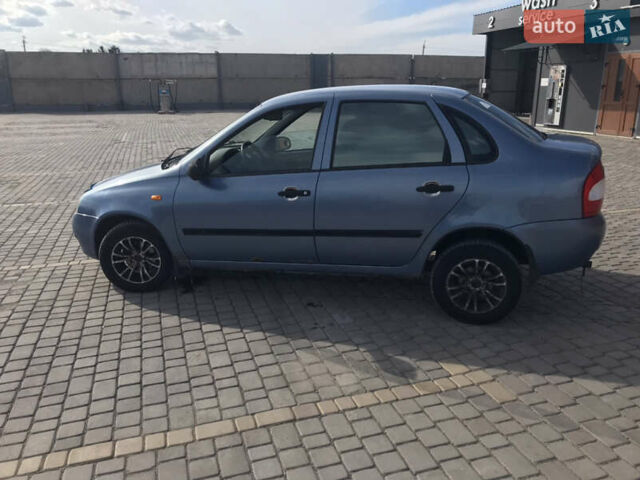 Синий ВАЗ Калина, объемом двигателя 1.6 л и пробегом 138 тыс. км за 1300 $, фото 6 на Automoto.ua