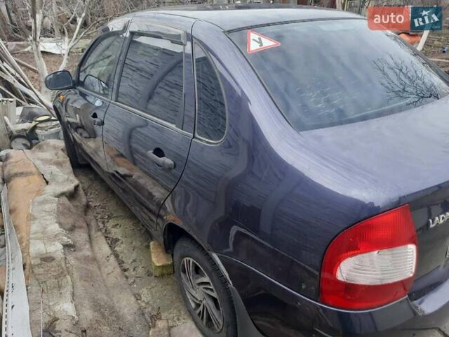 Синий ВАЗ Калина, объемом двигателя 1.6 л и пробегом 167 тыс. км за 1450 $, фото 1 на Automoto.ua