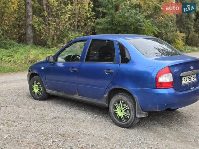 Синий ВАЗ Калина, объемом двигателя 1.6 л и пробегом 160 тыс. км за 800 $, фото 9 на Automoto.ua
