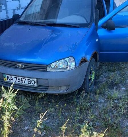 Синій ВАЗ Калина, об'ємом двигуна 1.6 л та пробігом 220 тис. км за 850 $, фото 1 на Automoto.ua