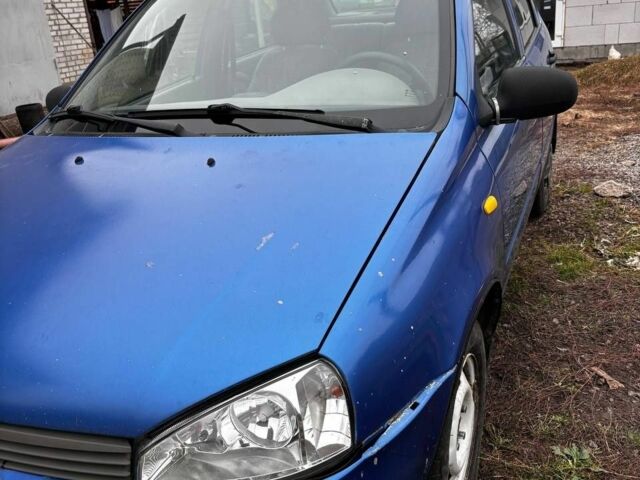 Синий ВАЗ Калина, объемом двигателя 2 л и пробегом 180 тыс. км за 1500 $, фото 2 на Automoto.ua