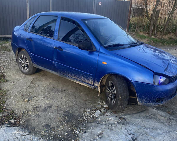 Синий ВАЗ Калина, объемом двигателя 1.6 л и пробегом 135 тыс. км за 1680 $, фото 7 на Automoto.ua