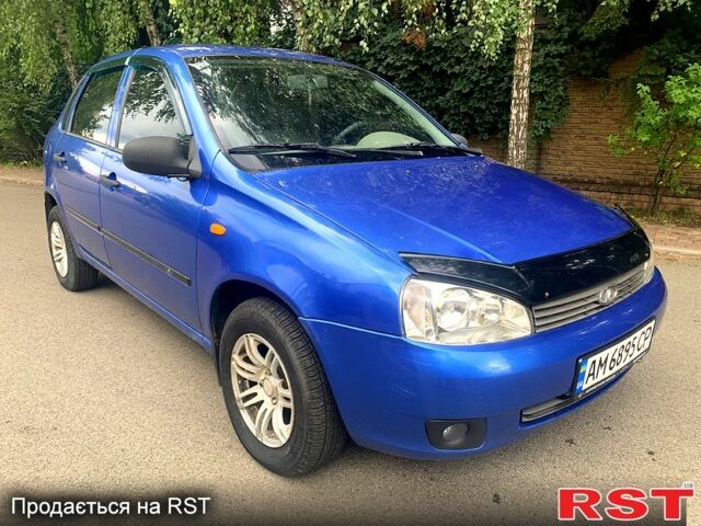 Синий ВАЗ Kalina, объемом двигателя 1.6 л и пробегом 149 тыс. км за 1850 $, фото 1 на Automoto.ua