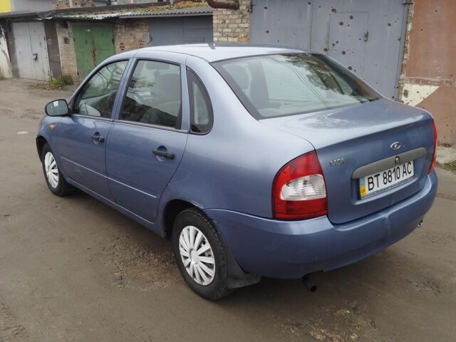 Синий ВАЗ Калина, объемом двигателя 1.6 л и пробегом 172 тыс. км за 1001 $, фото 4 на Automoto.ua