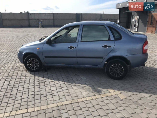 Синий ВАЗ Калина, объемом двигателя 1.6 л и пробегом 138 тыс. км за 1300 $, фото 5 на Automoto.ua