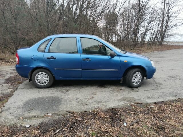 Синий ВАЗ Калина, объемом двигателя 1.6 л и пробегом 265 тыс. км за 2100 $, фото 3 на Automoto.ua