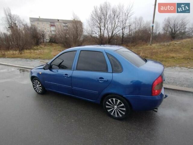 Синий ВАЗ Калина, объемом двигателя 1.6 л и пробегом 214 тыс. км за 1450 $, фото 9 на Automoto.ua