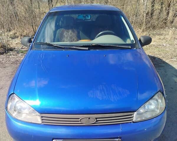 Синий ВАЗ Калина, объемом двигателя 1.6 л и пробегом 176 тыс. км за 2000 $, фото 1 на Automoto.ua