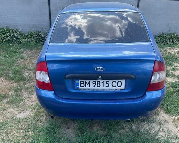 Синий ВАЗ Калина, объемом двигателя 1.6 л и пробегом 218 тыс. км за 2000 $, фото 3 на Automoto.ua