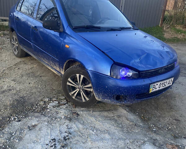 Синий ВАЗ Калина, объемом двигателя 1.6 л и пробегом 135 тыс. км за 1680 $, фото 6 на Automoto.ua