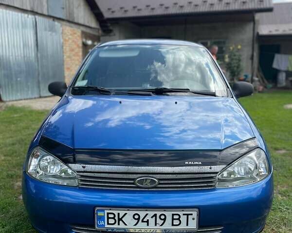 Синий ВАЗ Калина, объемом двигателя 1.6 л и пробегом 121 тыс. км за 2100 $, фото 6 на Automoto.ua