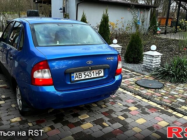 Синий ВАЗ Kalina, объемом двигателя 1.6 л и пробегом 253 тыс. км за 1299 $, фото 12 на Automoto.ua