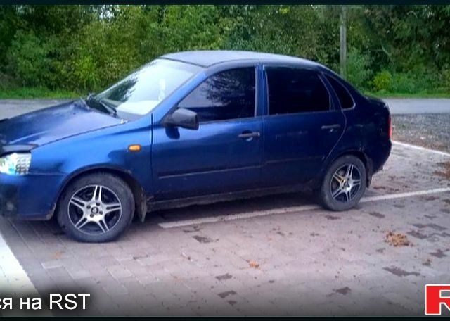 Синий ВАЗ Kalina, объемом двигателя 1.6 л и пробегом 340 тыс. км за 1350 $, фото 6 на Automoto.ua