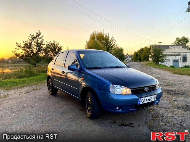 Синий ВАЗ Kalina, объемом двигателя 1.6 л и пробегом 170 тыс. км за 1650 $, фото 1 на Automoto.ua