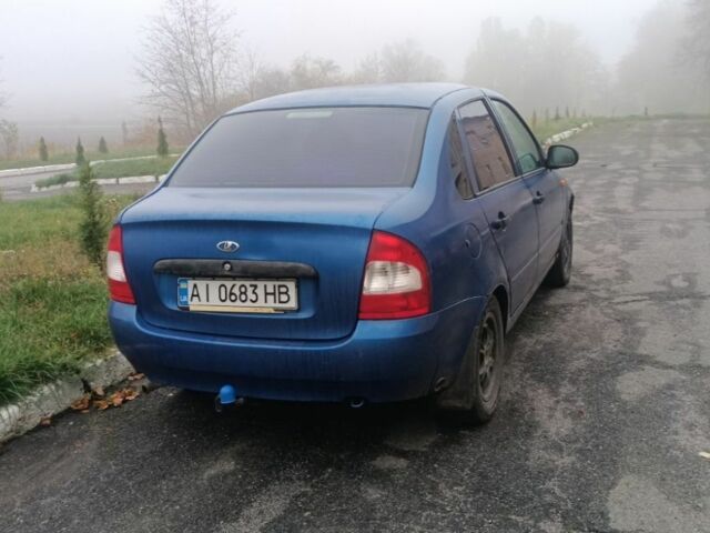 Синий ВАЗ Калина, объемом двигателя 1.6 л и пробегом 373 тыс. км за 1313 $, фото 3 на Automoto.ua