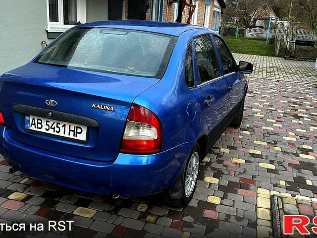 Синий ВАЗ Kalina, объемом двигателя 1.6 л и пробегом 253 тыс. км за 1299 $, фото 11 на Automoto.ua