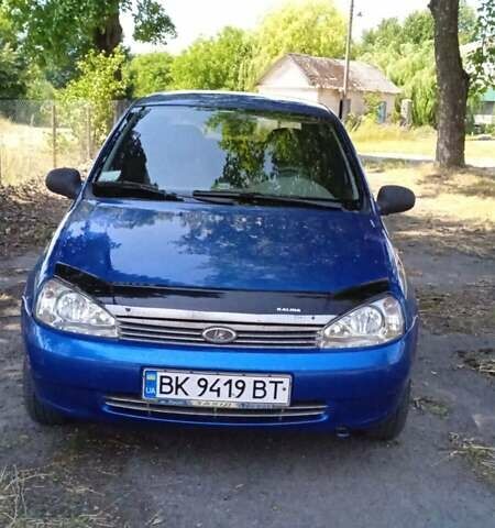 Синий ВАЗ Калина, объемом двигателя 1.6 л и пробегом 121 тыс. км за 1750 $, фото 5 на Automoto.ua