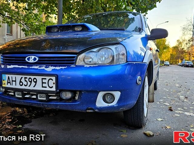 Синий ВАЗ Kalina, объемом двигателя 1.6 л и пробегом 0 тыс. км за 1200 $, фото 1 на Automoto.ua