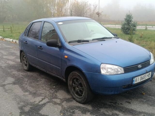 Синий ВАЗ Калина, объемом двигателя 1.6 л и пробегом 373 тыс. км за 1313 $, фото 6 на Automoto.ua