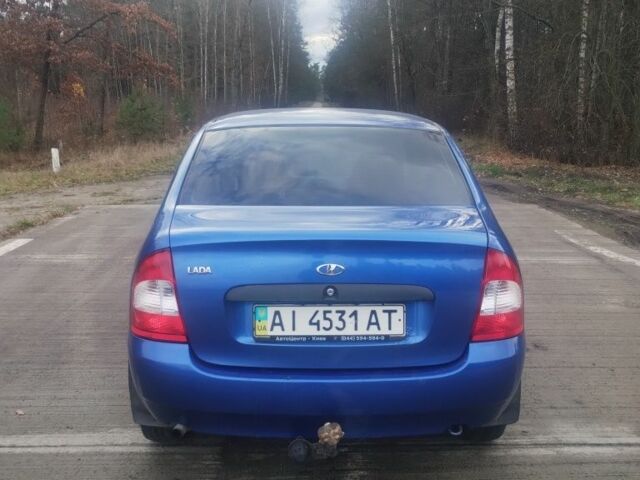 Синий ВАЗ Калина, объемом двигателя 1.6 л и пробегом 180 тыс. км за 1500 $, фото 2 на Automoto.ua