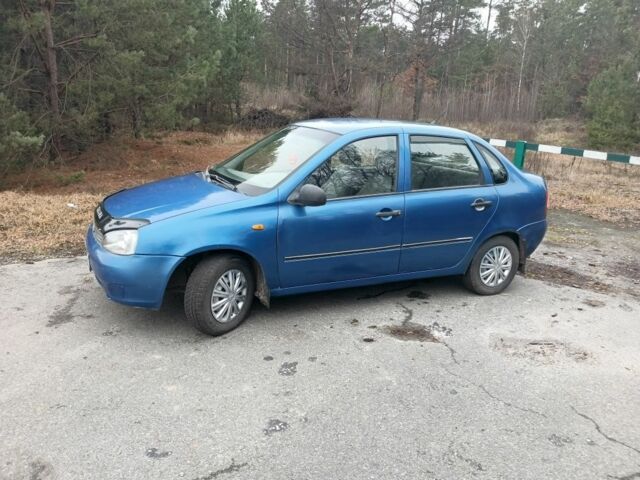 Синий ВАЗ Калина, объемом двигателя 1.6 л и пробегом 265 тыс. км за 2100 $, фото 4 на Automoto.ua