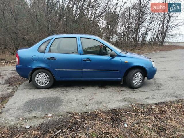 Синий ВАЗ Калина, объемом двигателя 1.6 л и пробегом 265 тыс. км за 2100 $, фото 6 на Automoto.ua