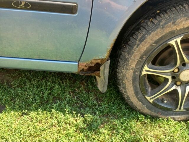 Синий ВАЗ Калина, объемом двигателя 1.6 л и пробегом 145 тыс. км за 1500 $, фото 12 на Automoto.ua